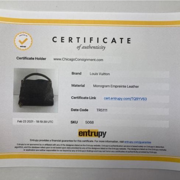 Louis Vuitton Empreinte Artsy MM in Ombre Brown - Picture 13 of 13